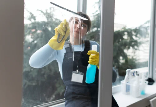 Nettoyage de vitres intérieures et extérieures à Rébénacq